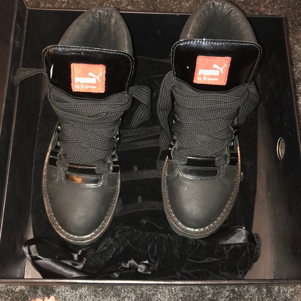 Fenty Rihanna Puma winter platform sneaker boots